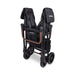 WonderFold W6 Luxe Pro Stroller Wagon - Jet Black