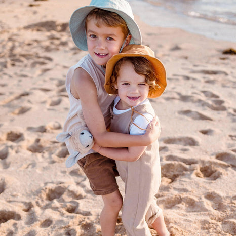 Kiin Baby Cotton Sun Hat - Oatmeal