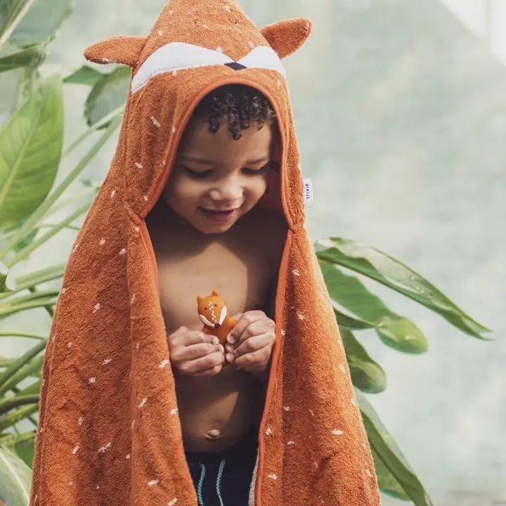 Bath toy squeezy animals - Mrs.  Rabbit & Mr. Fox