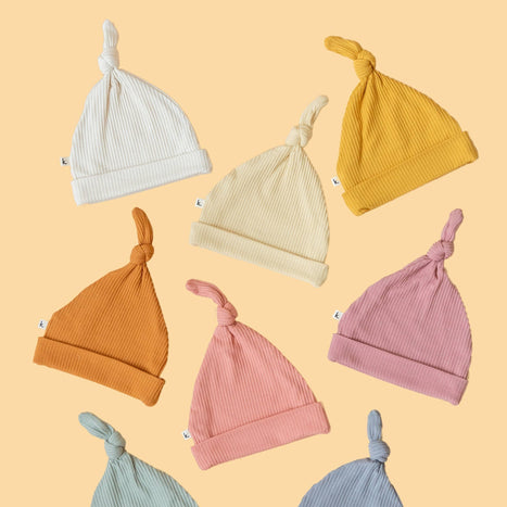 Kiin Baby Bamboo Stretch Beanie - Oat