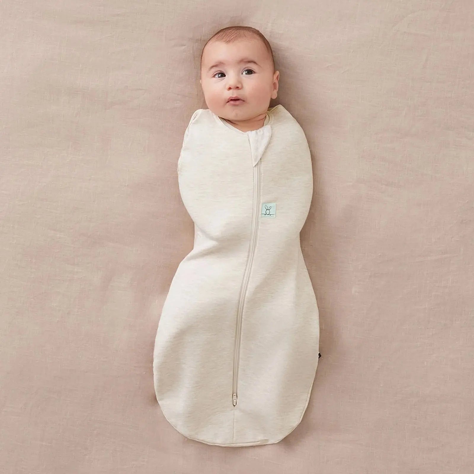 ergoPouch Cocoon Swaddle Bag 1.0 TOG - Oatmeal Marle  