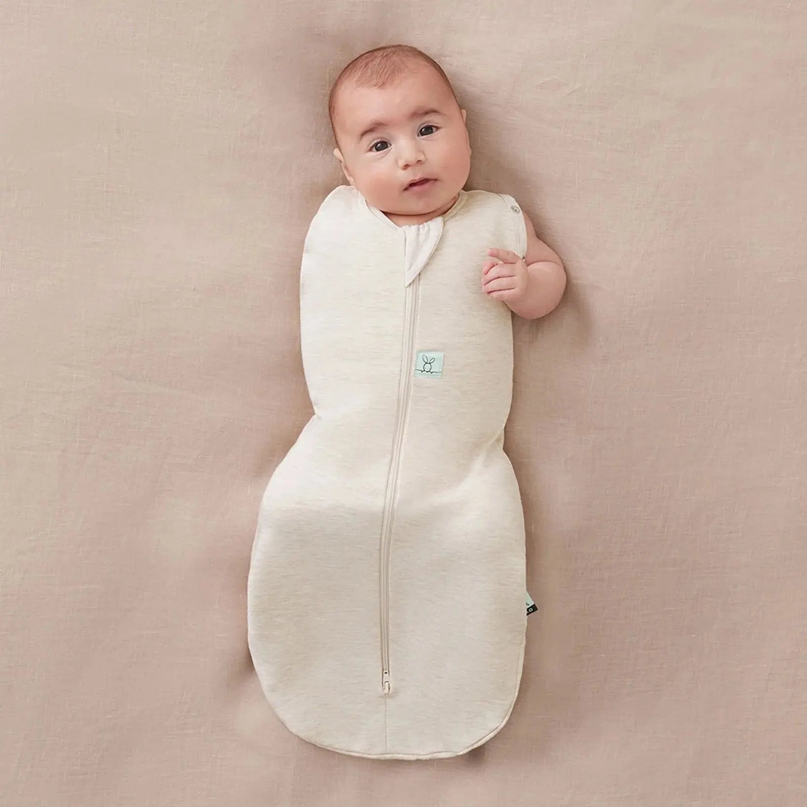 ergoPouch Cocoon Swaddle Bag 1.0 TOG - Oatmeal Marle  