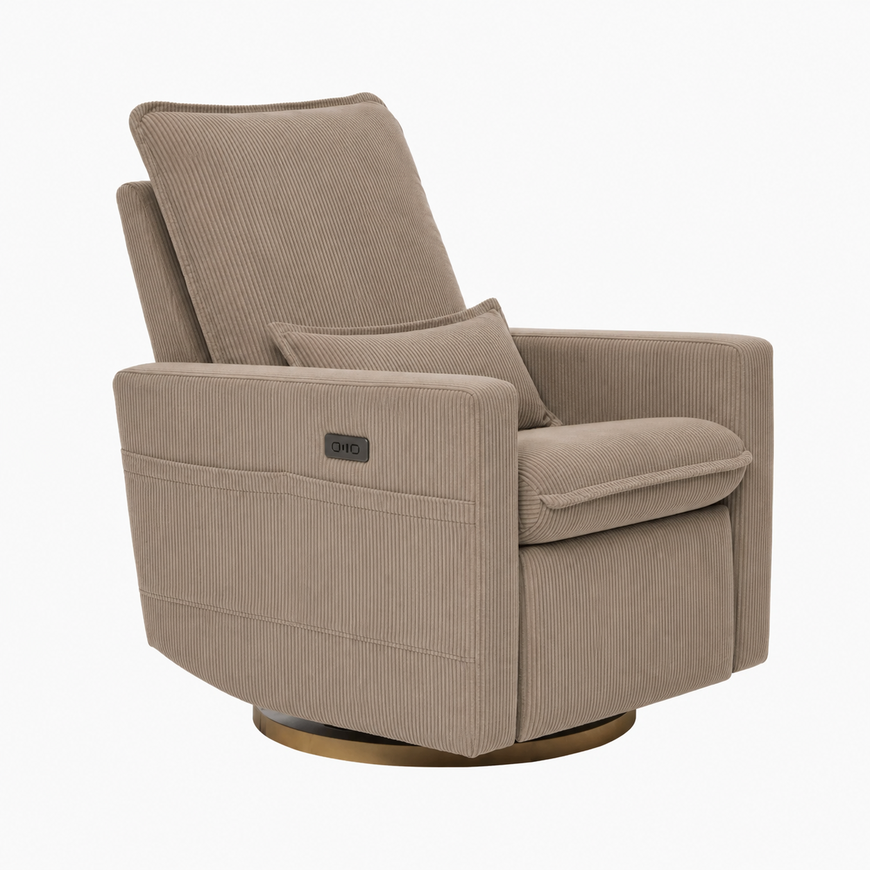 il Tutto Frankie Electric Recliner Glider Chair – Corduroy