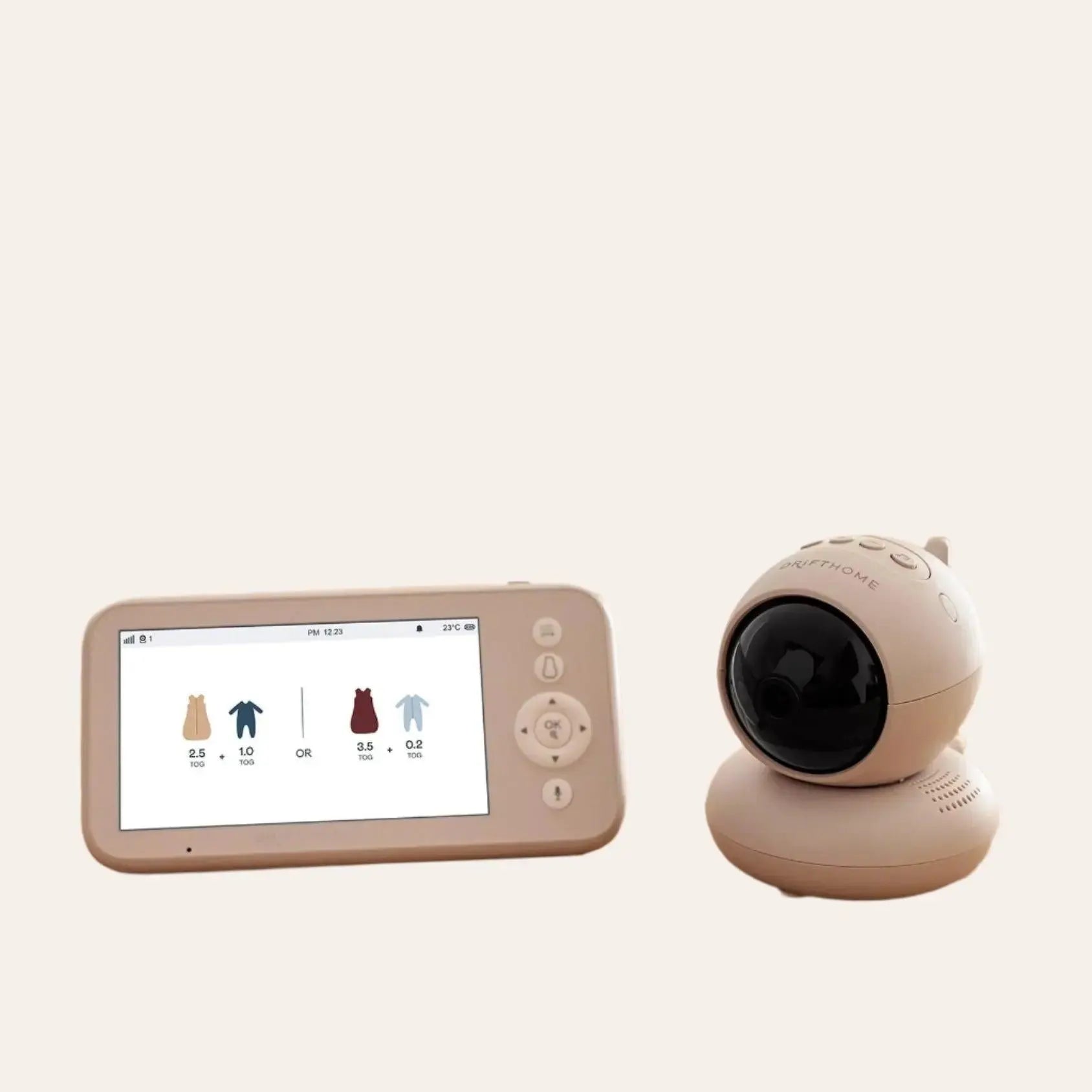 Ergopouch Drift Home Baby Monitor and Smart TOG Guide  