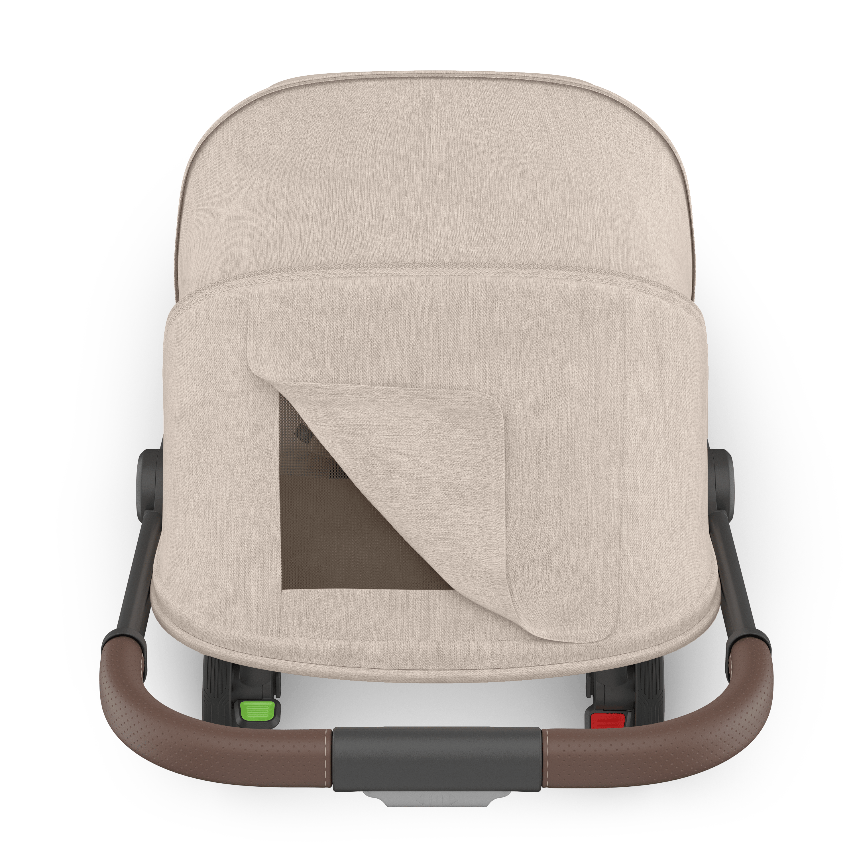 UPPAbaby Minu V3 Stroller - Ada (Sandstone/Chestnut leather)