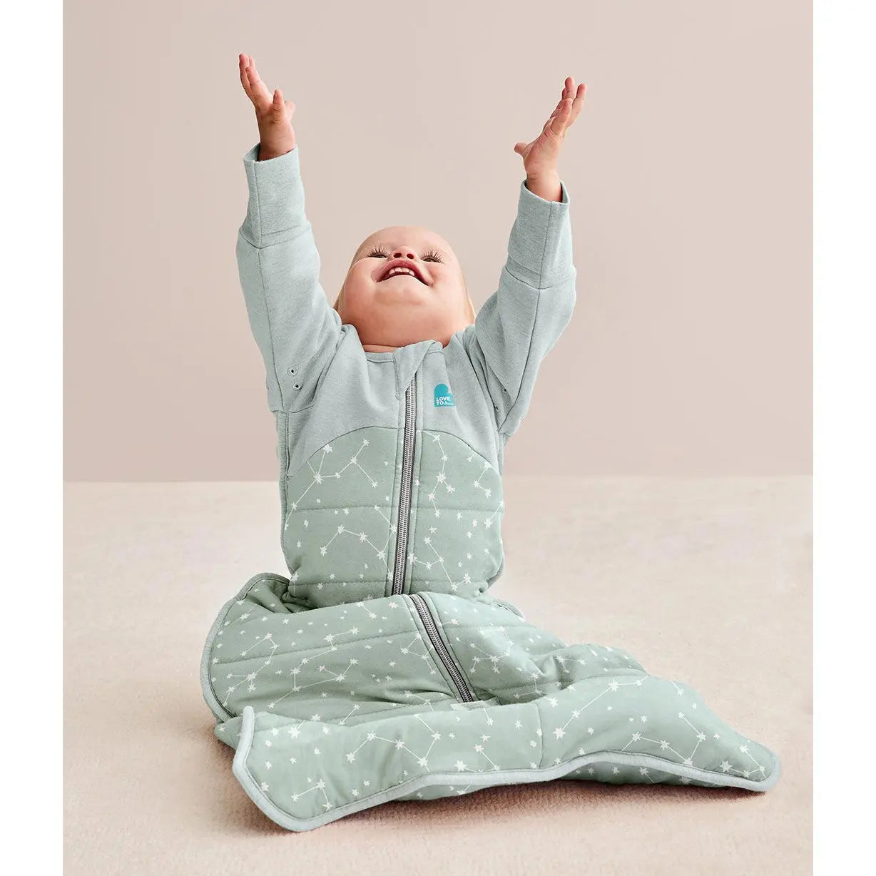 Sleep Bag Long Sleeve 2.5 TOG Cotton Olive Stellar