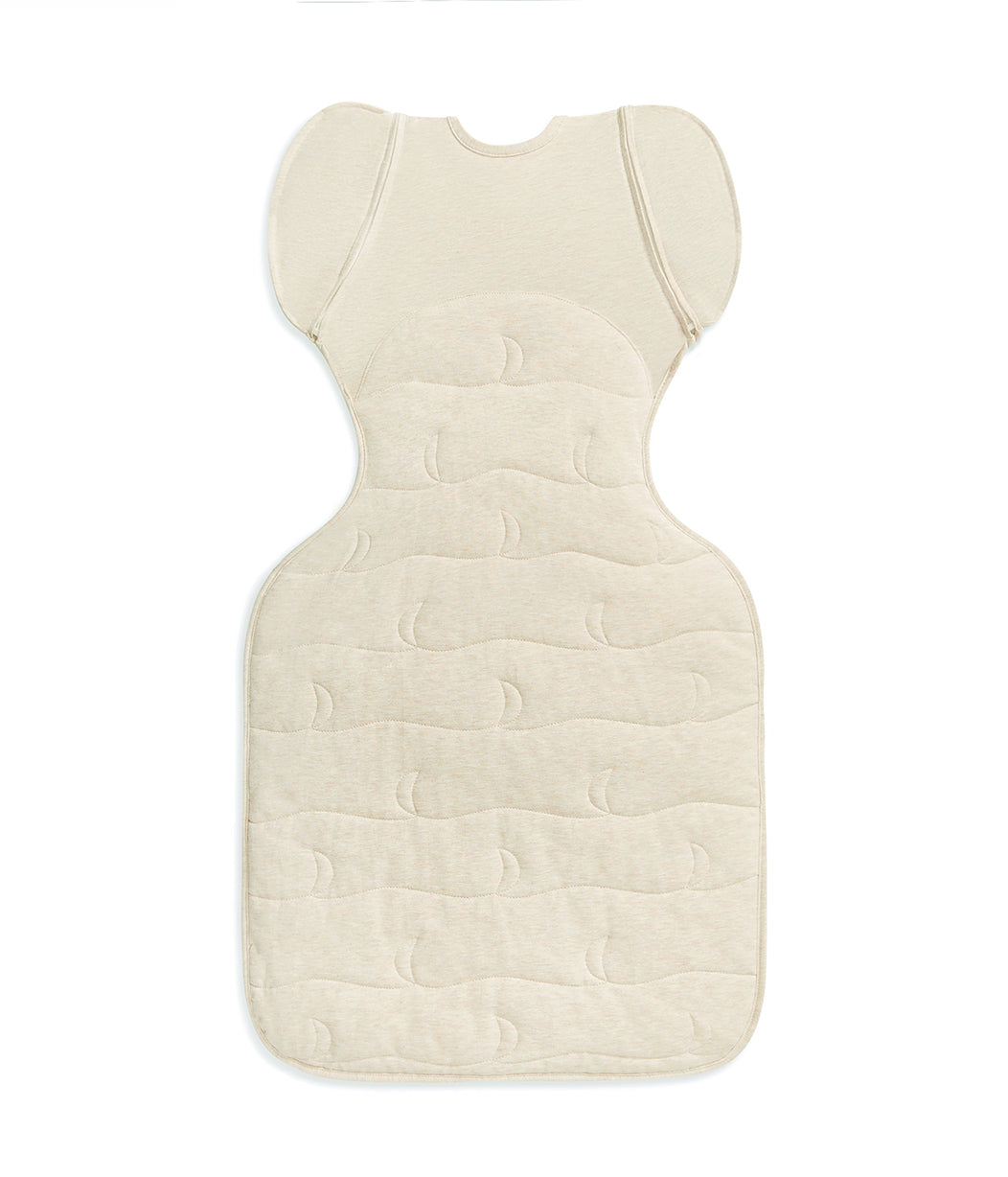 Love to Dream Transition Bag 3.5 TOG — one wing removed for gradual arm-free transition