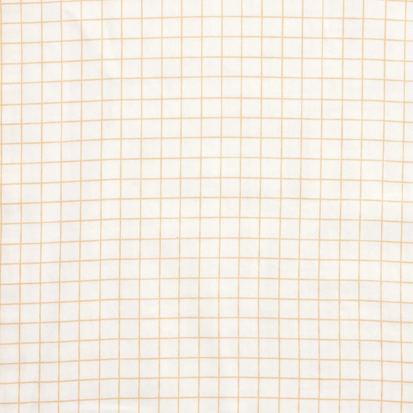 ergoPouch 2-in-1 Waterproof Fitted Sheet - Caramel Grid
