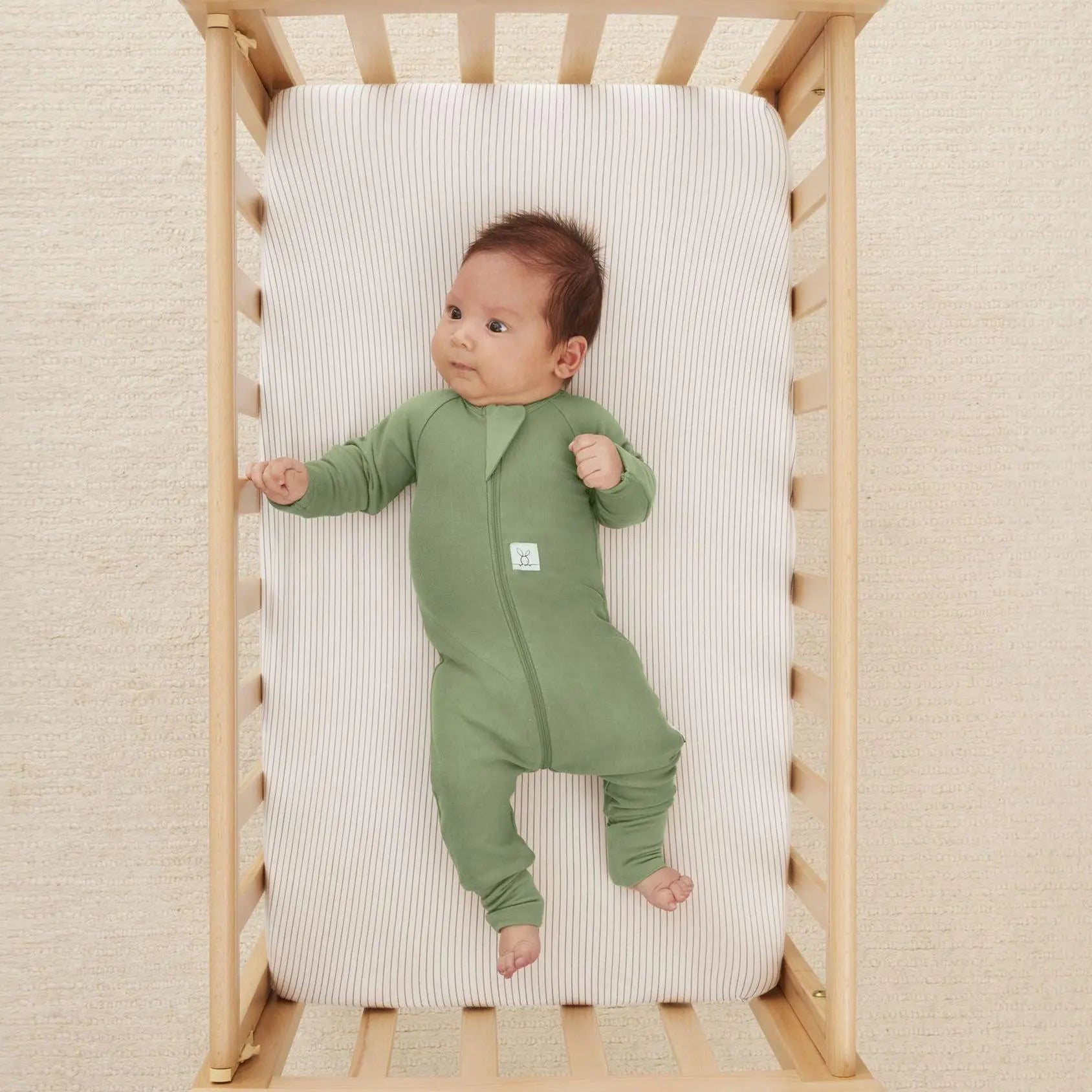 ergoPouch 2-in-1 Waterproof Fitted Sheet - Midnight Stripe