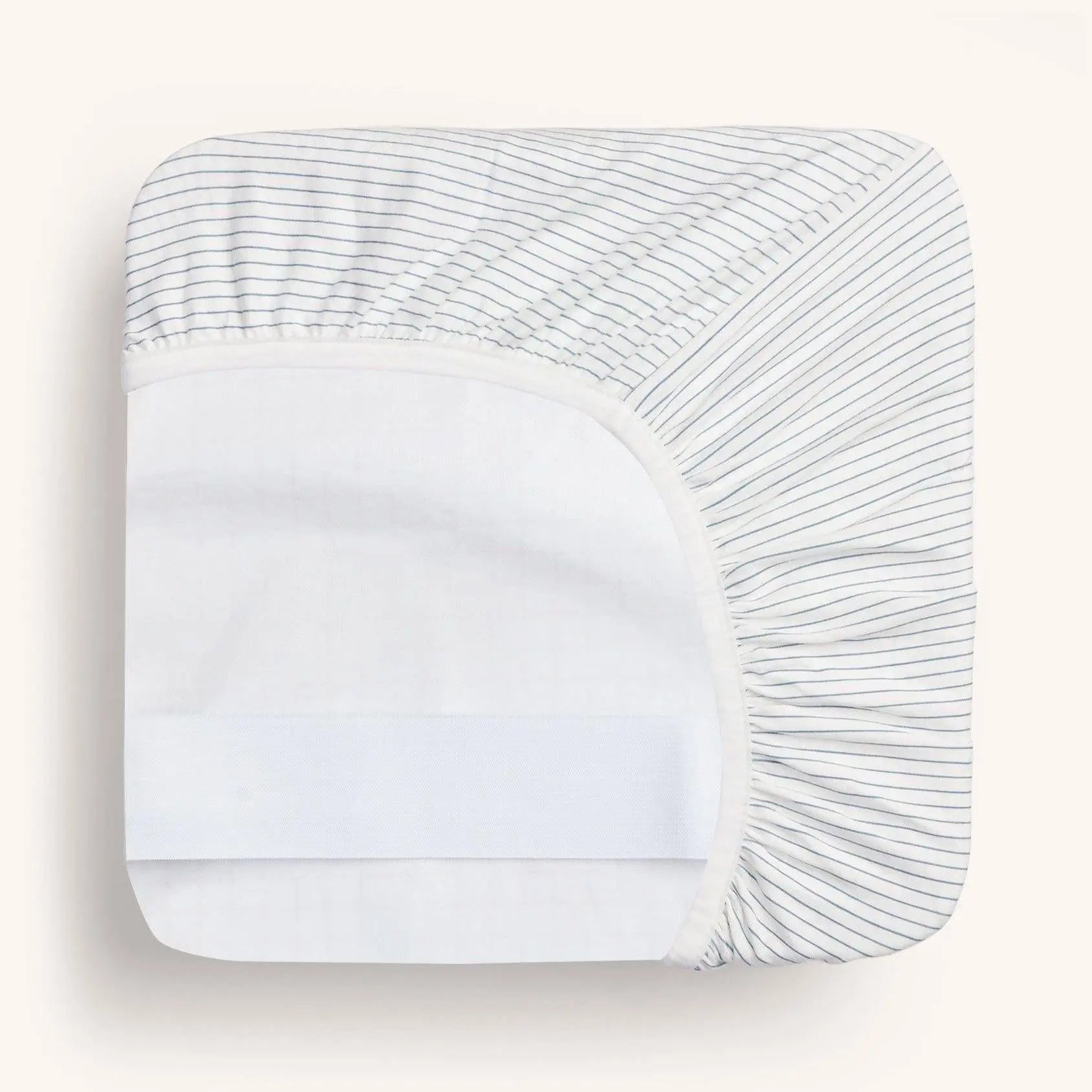 ergoPouch 2-in-1 Waterproof Fitted Sheet - Midnight Stripe