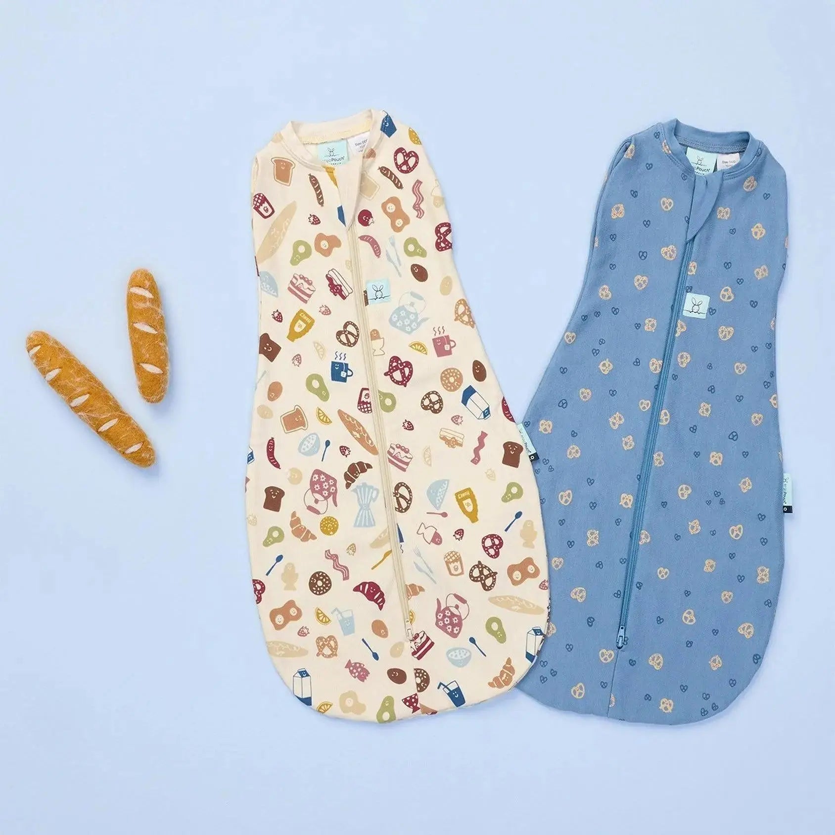 ergoPouch Cocoon Swaddle Bag 1.0 Tog - Petit Pretzel
