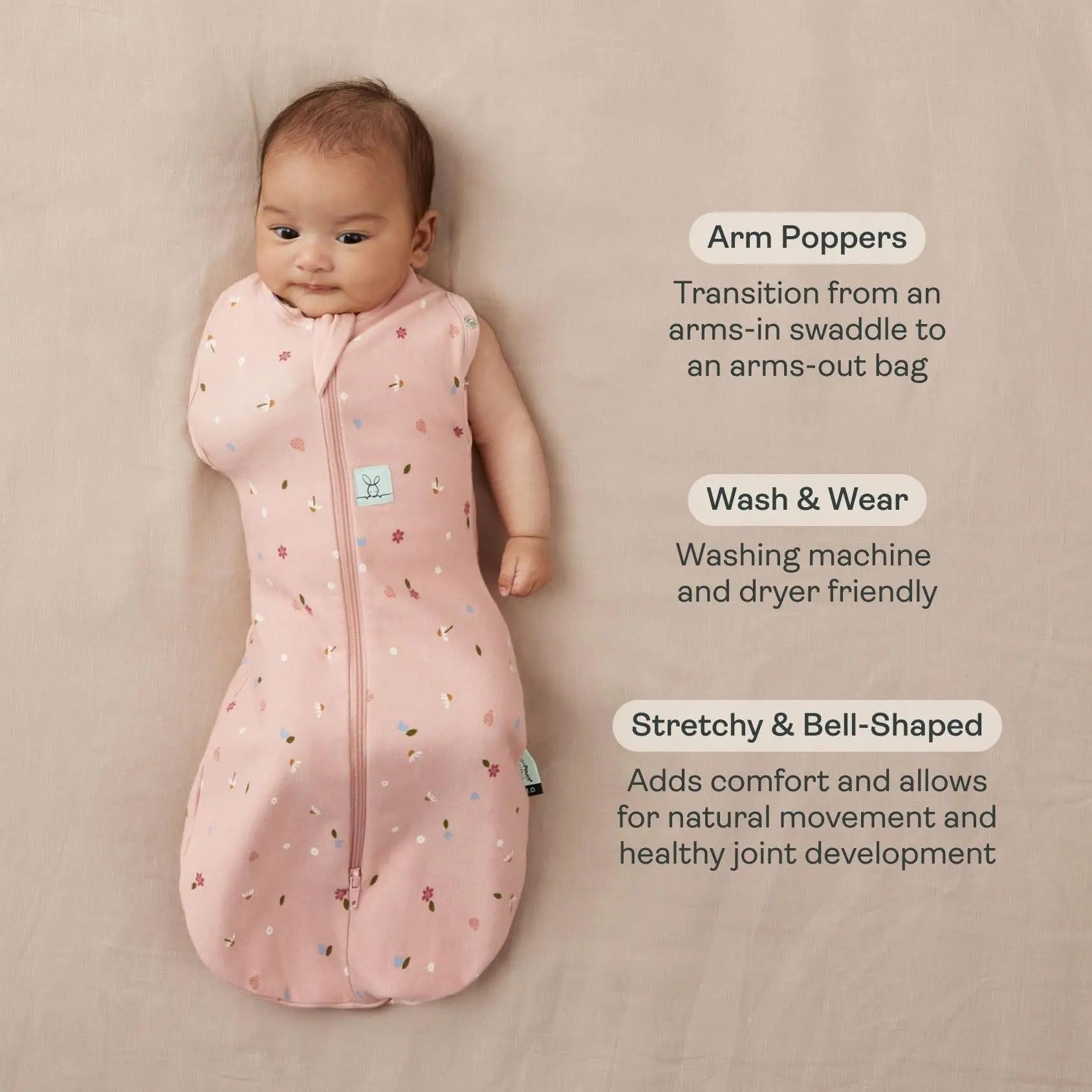 Cocoon Swaddle Bag 2.5 TOG Petit Pretzel