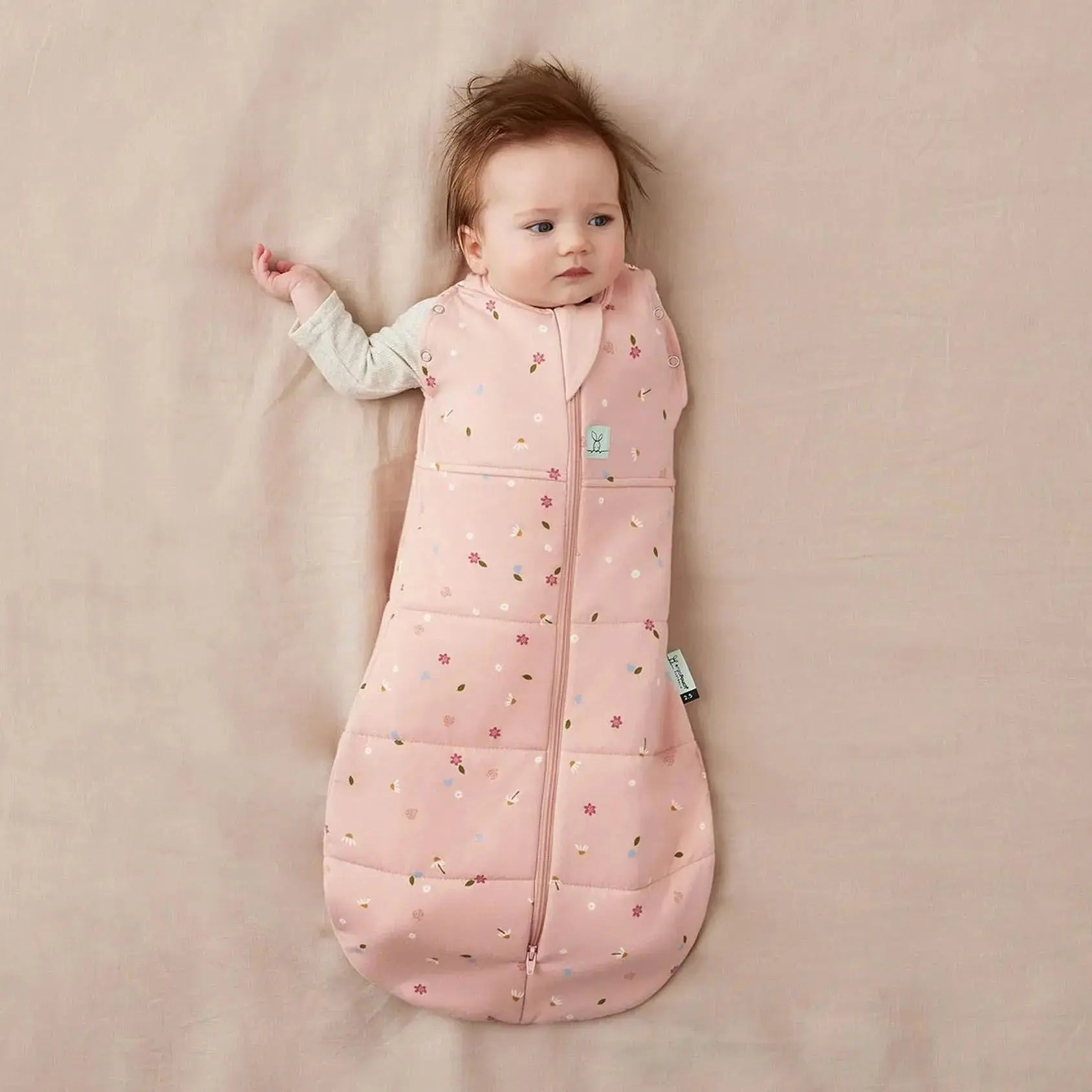 ergoPouch Cocoon Swaddle Bag 2.5 TOG - Daisies