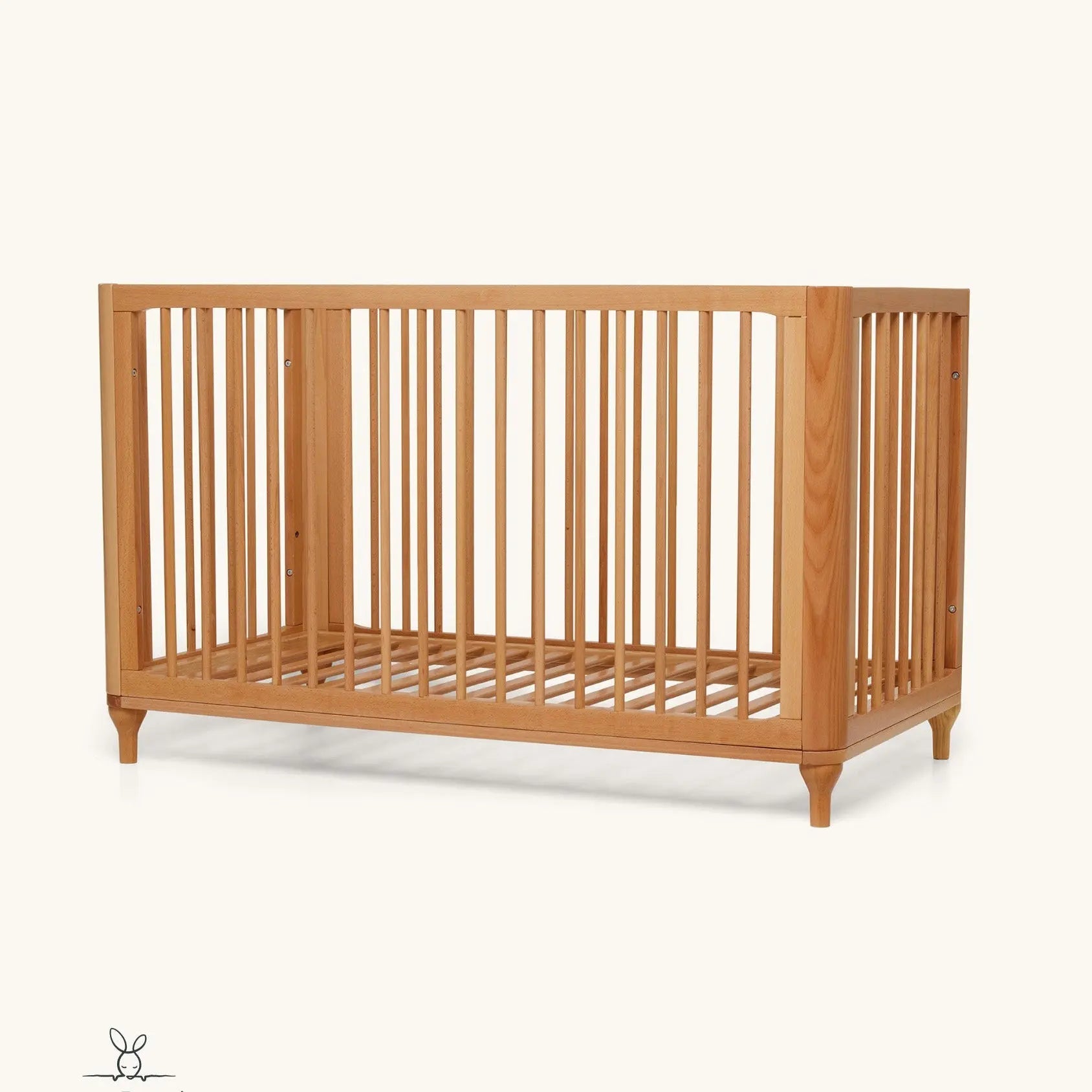 ergoPouch Lyra Convertible Cot Beechwood