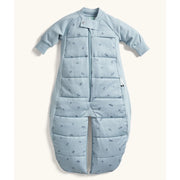 ergoPouch Sleep Suit Bag 2.5 TOG in Dragonflies print, shown in sleep suit mode with legs