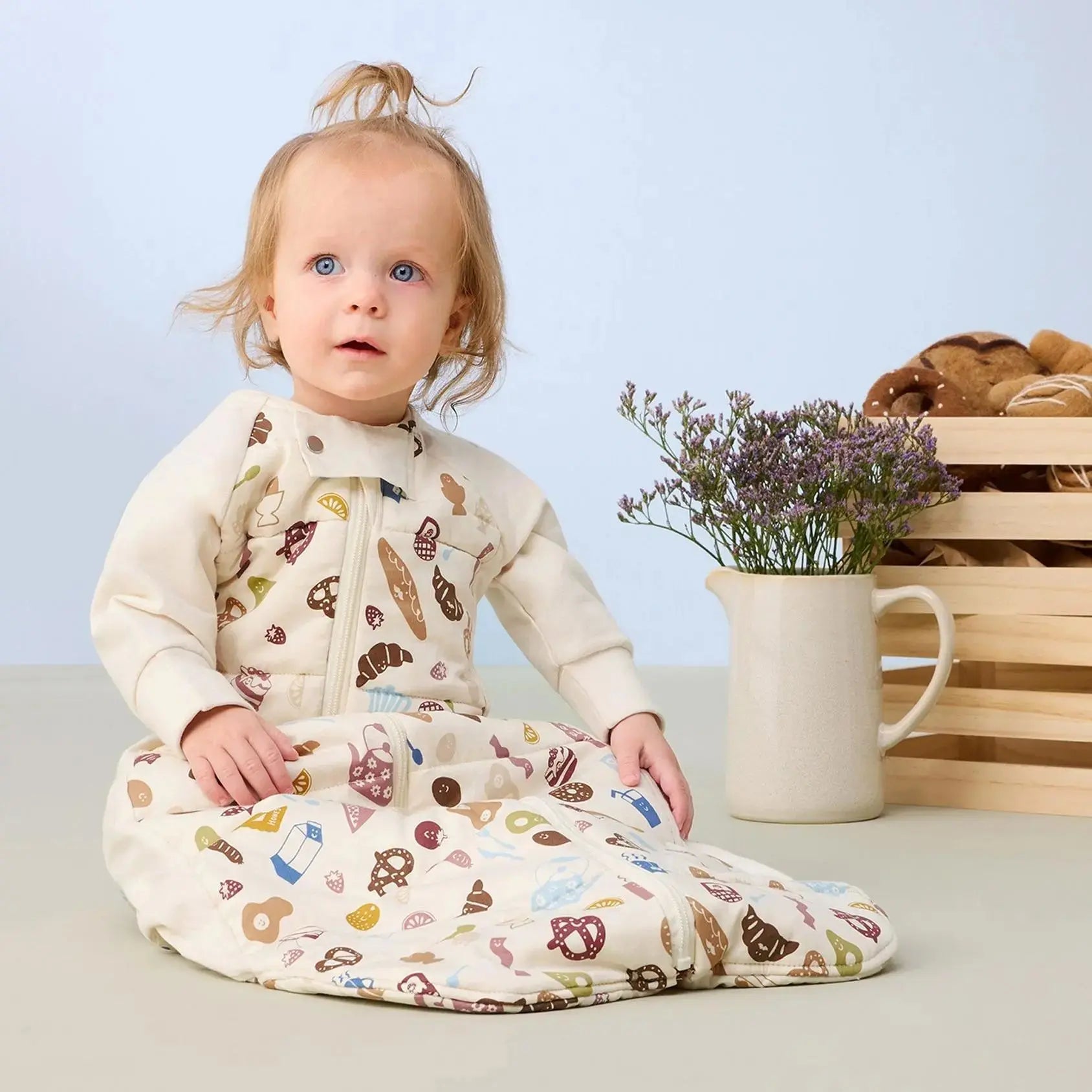 ergoPouch Sleep Suit Bag 2.5 TOG - Bon Appetit