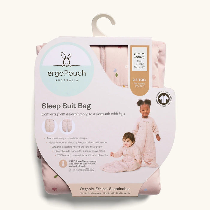 ergoPouch Sleep Suit Bag 2.5 TOG - Petit Pretzel