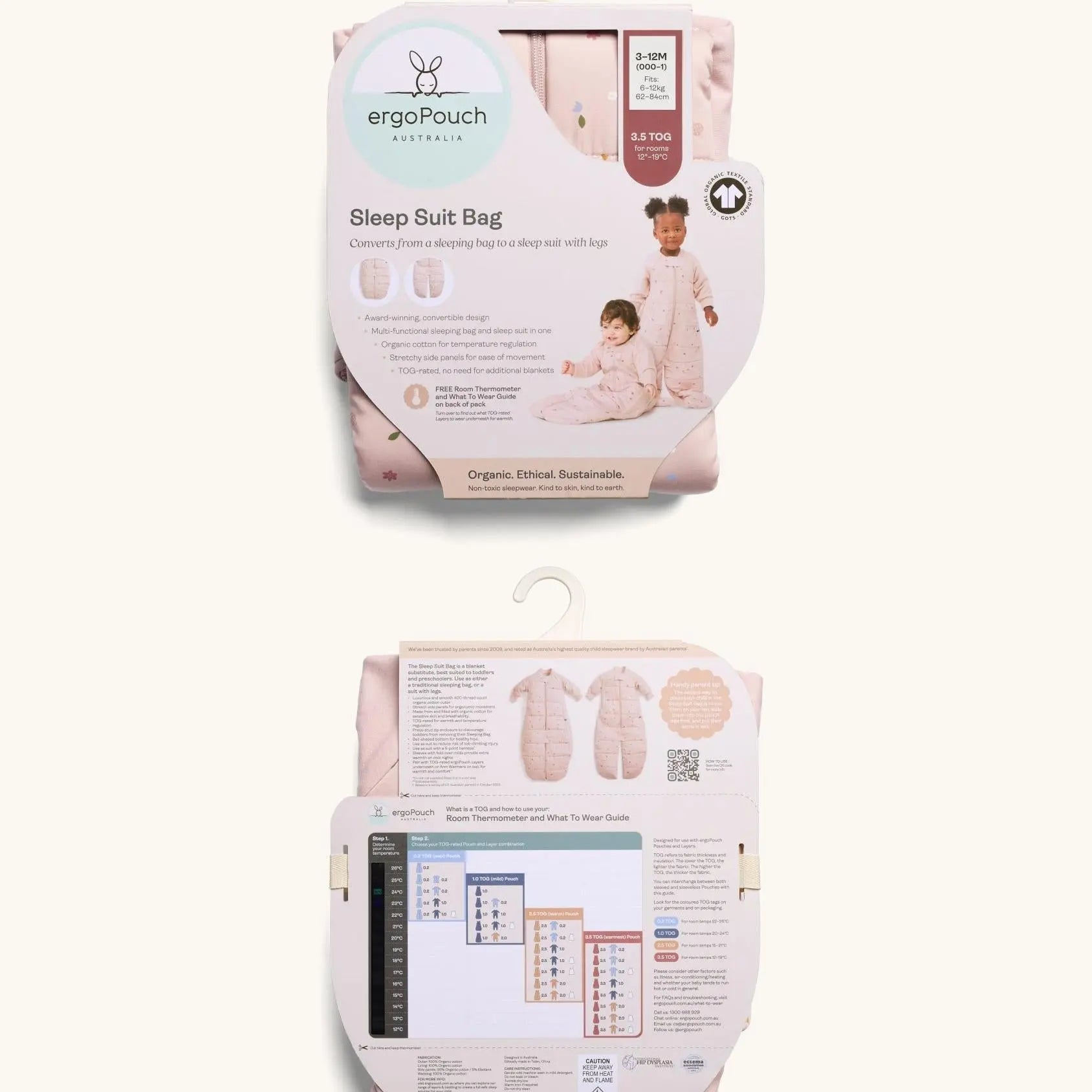 Sleep Suit Bag 3.5 TOG Bon Appetit