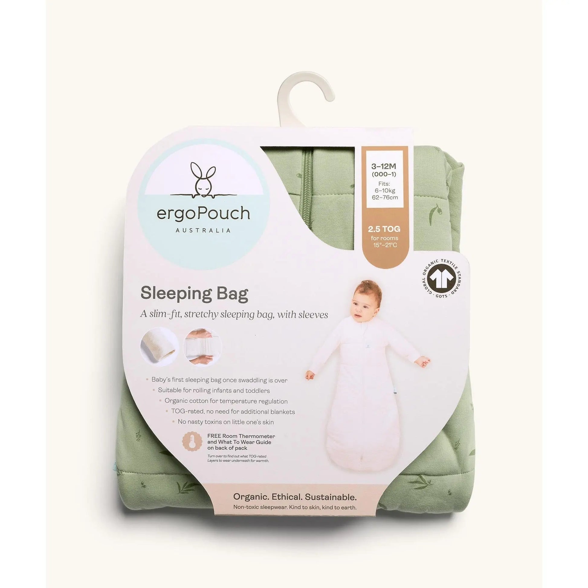 Sleeping Bag 2.5 TOG Sleeved Dragonflies