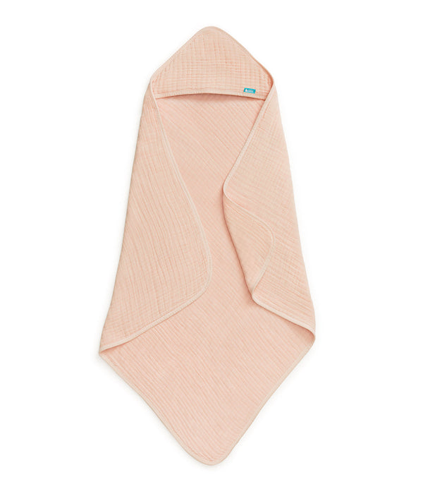 Hooded Towel Cotton Blend Blush
