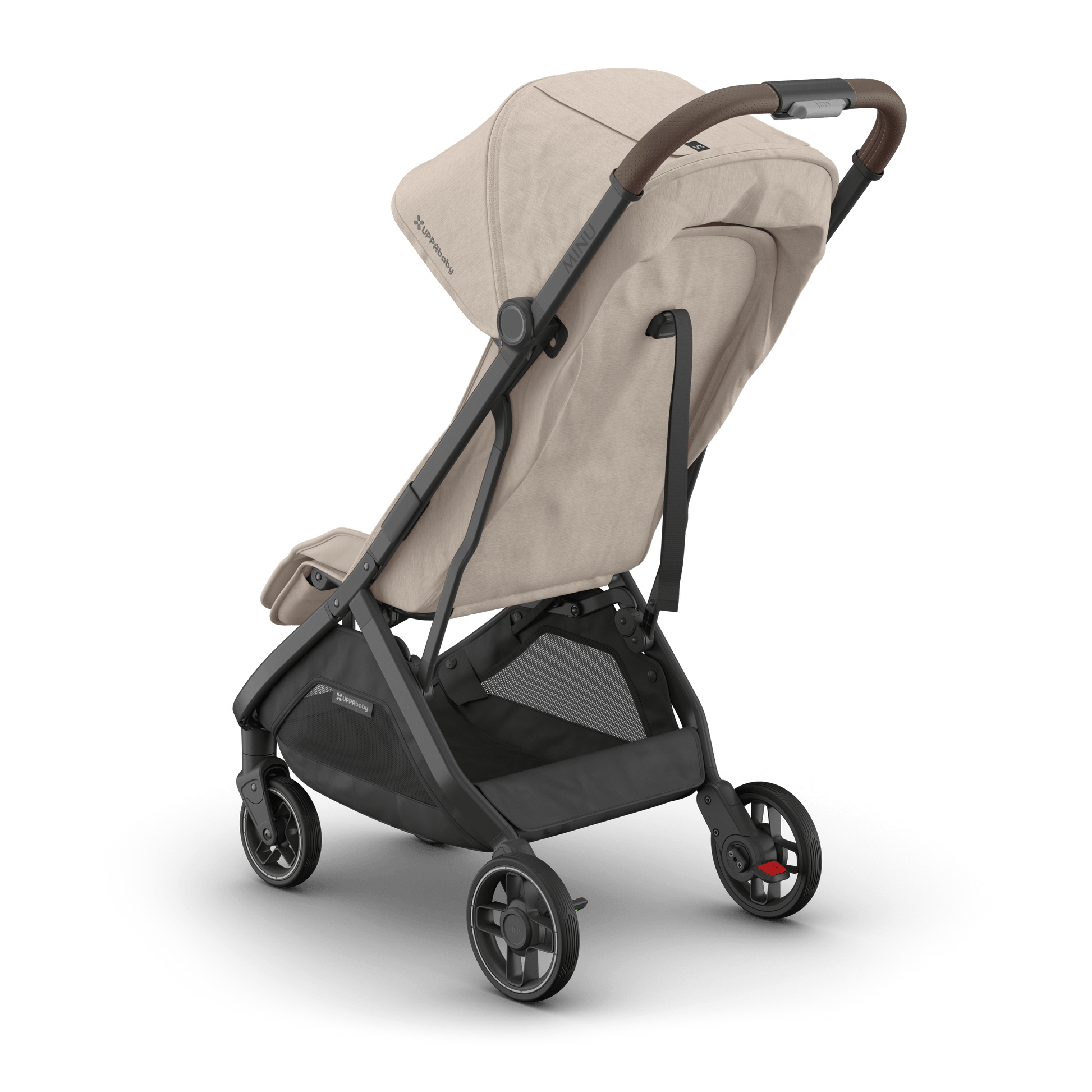 UPPAbaby Minu V3 Stroller - Ada (Sandstone/Chestnut leather)
