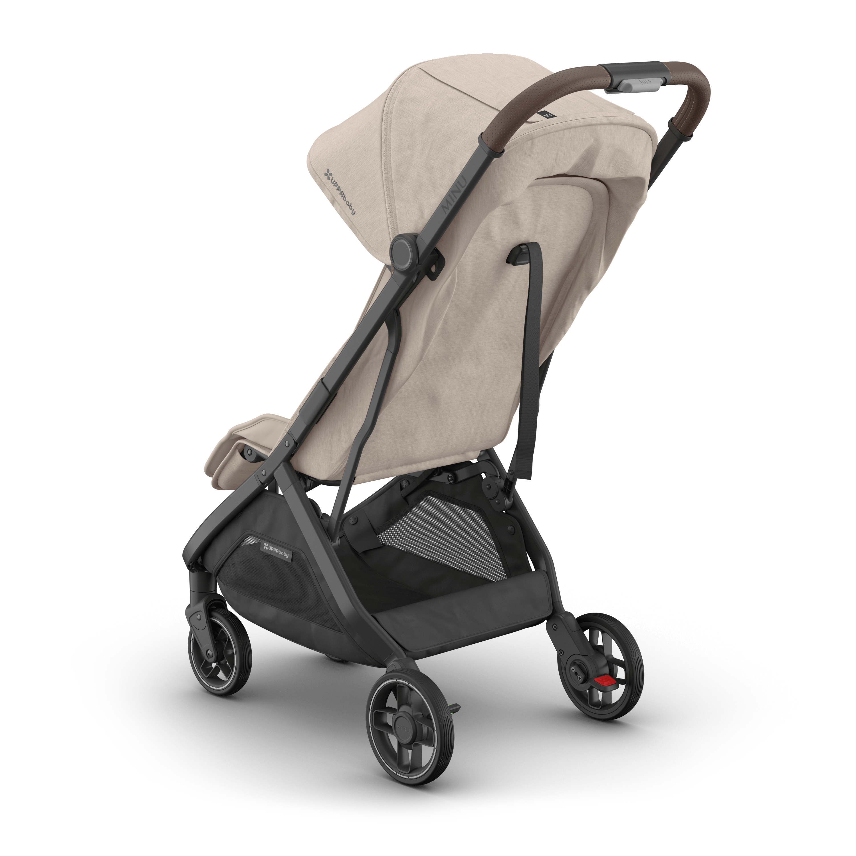 UPPAbaby Minu V3 Stroller - Ada (Sandstone/Chestnut leather)