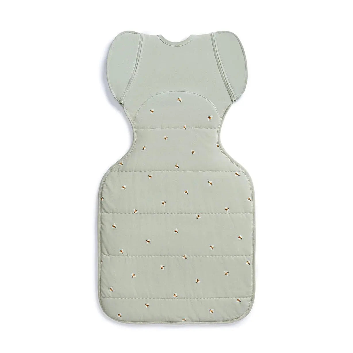 Swaddle Up™ Early Roller Transition Bag 2.5 TOG Cotton Olive Bees