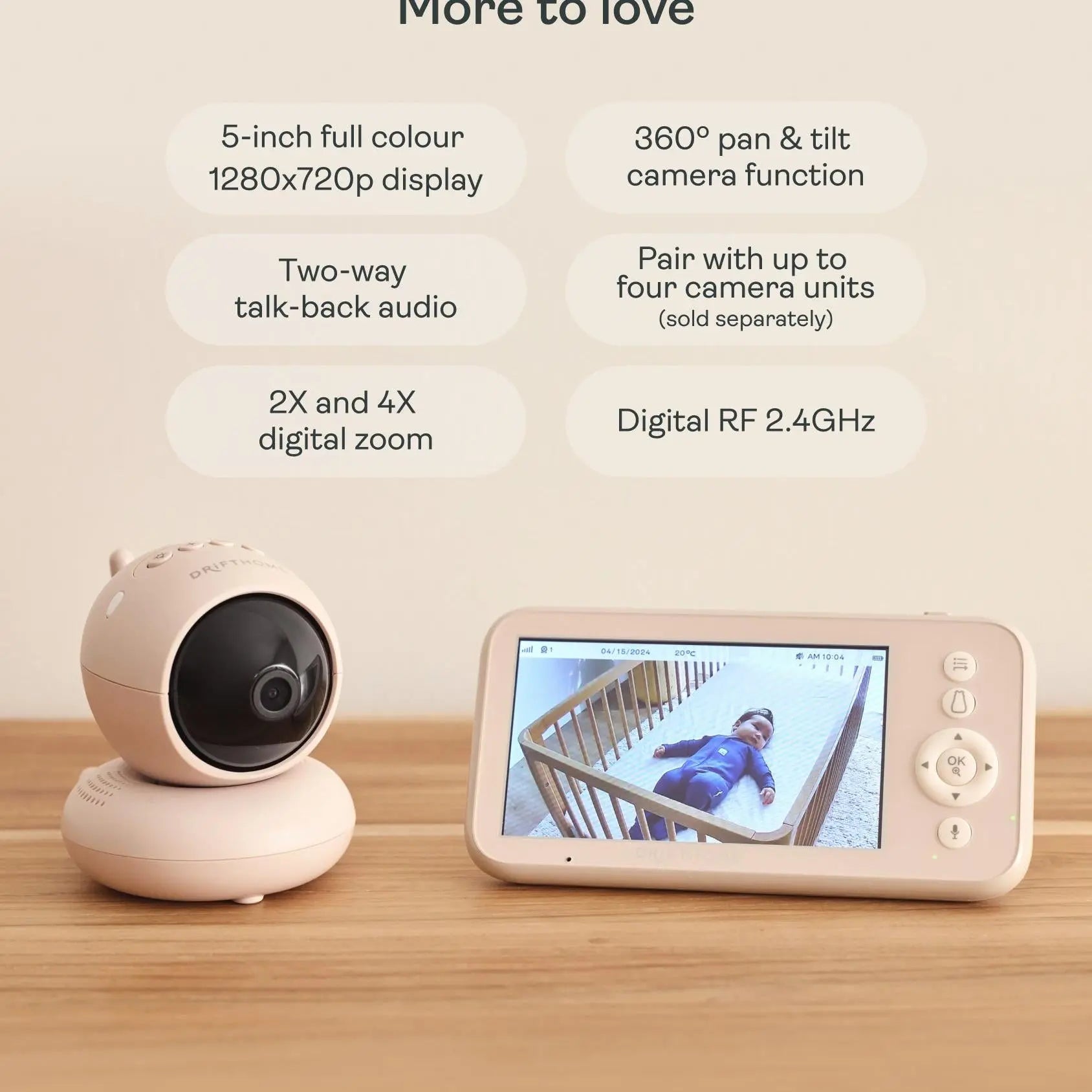 Drift Home Baby Monitor and Smart TOG Guide