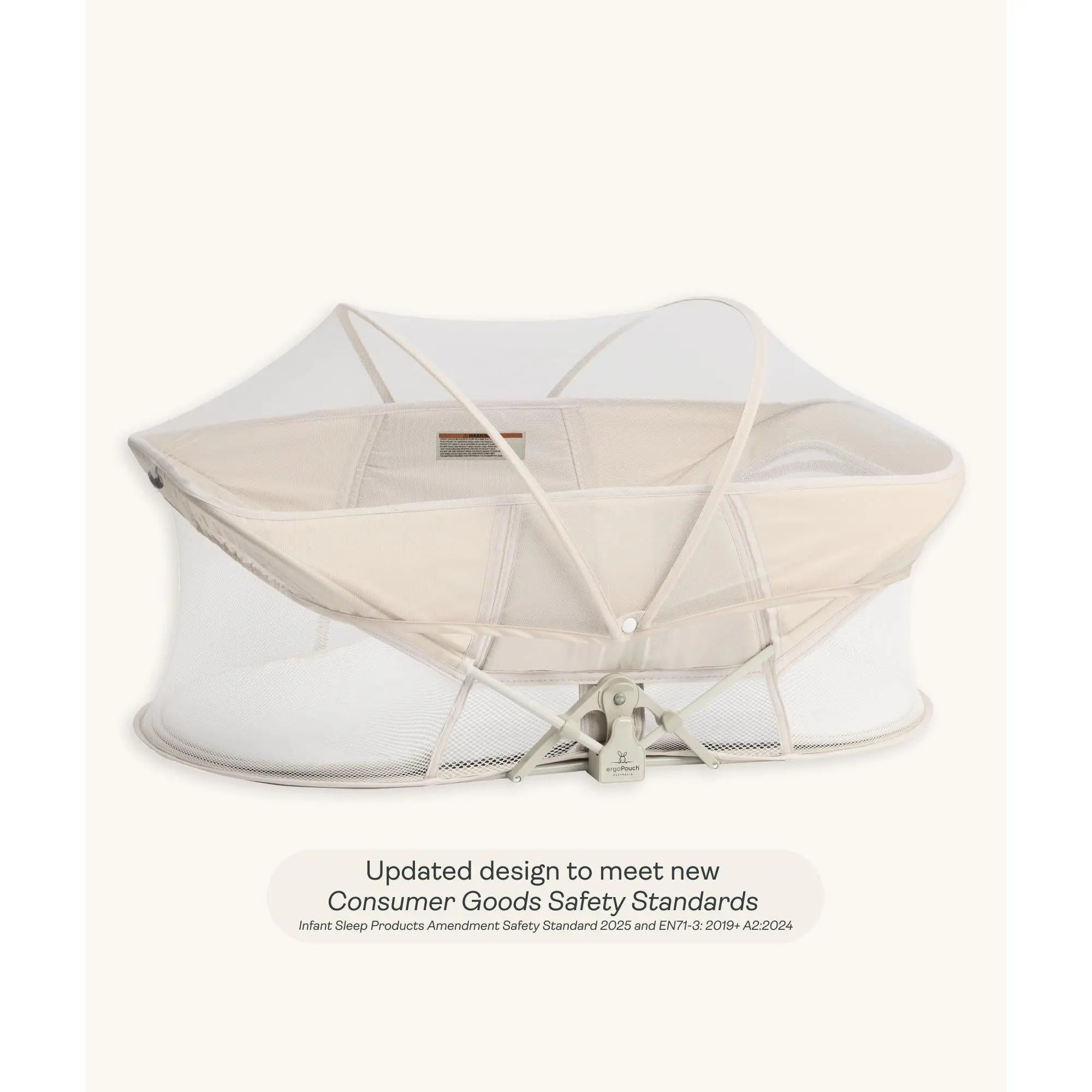 Easy Sleep Portable Bassinet Ecru