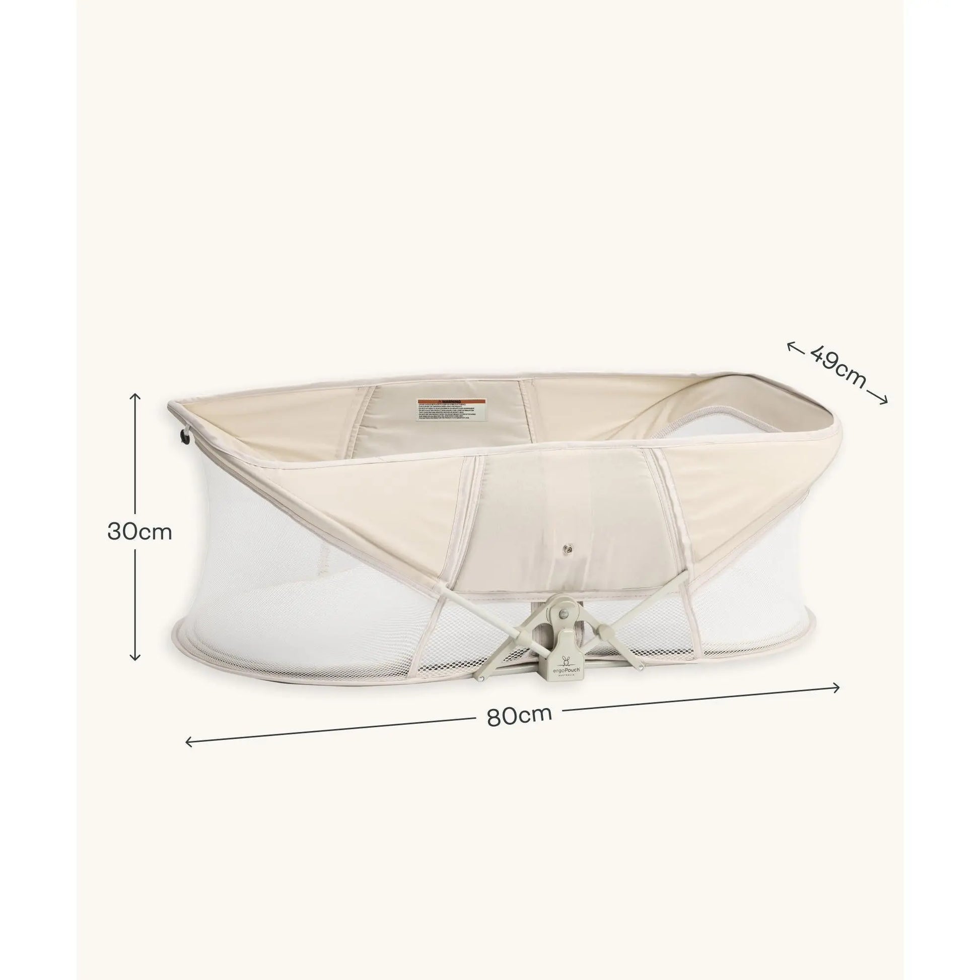 Easy Sleep Portable Bassinet Ecru