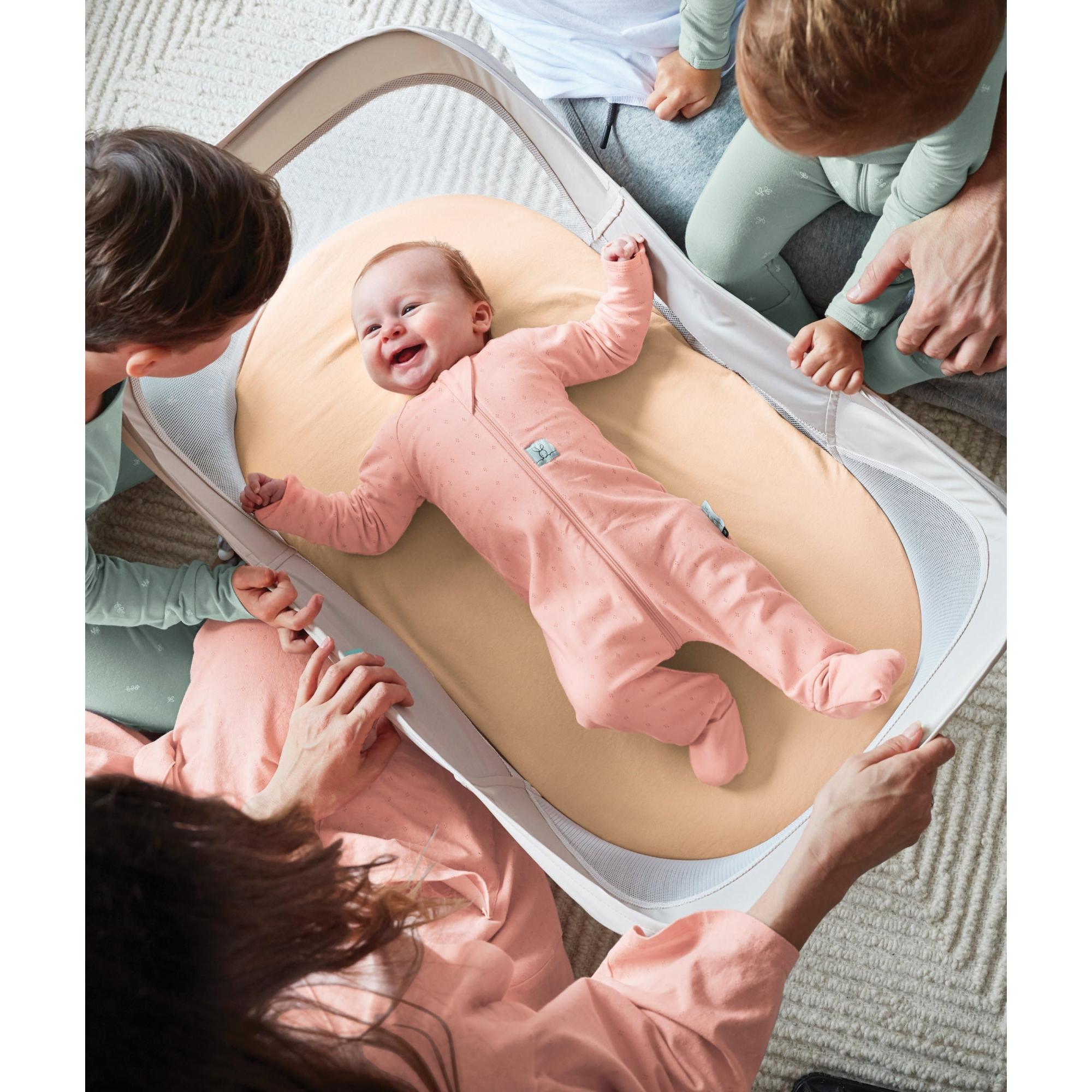 Easy Sleep Portable Bassinet Ecru