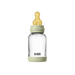 Glass Baby Bottle Complete Set 120ml Latex - Sage