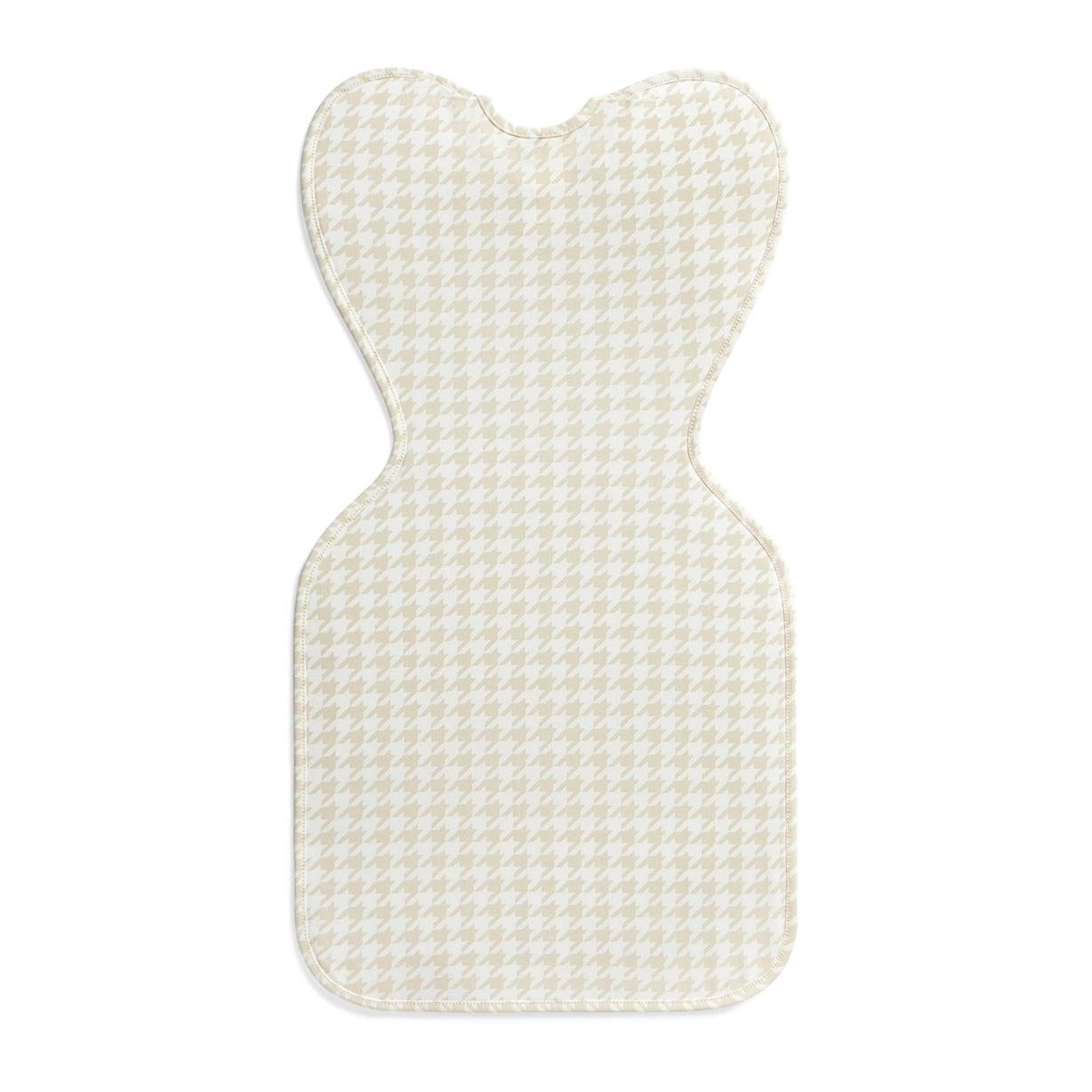 Swaddle Up™ 1.0 TOG Cotton Tan Houndstooth
