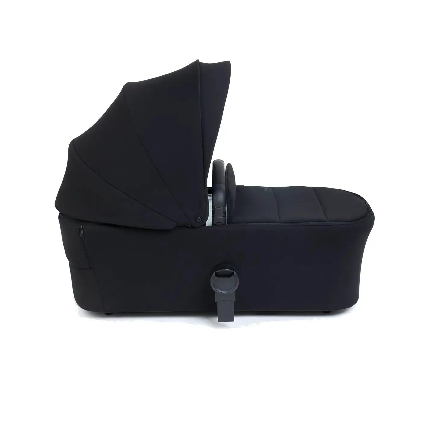 iCandy Core 2 Carrycot in Black — interior fleece lining and padding detail