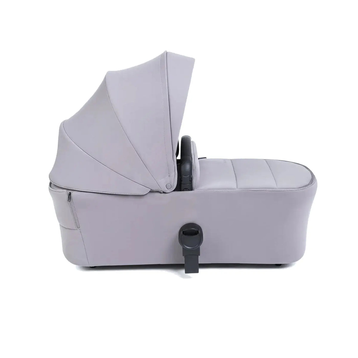 iCandy Core 2 Carrycot in Storm Grey — side profile view