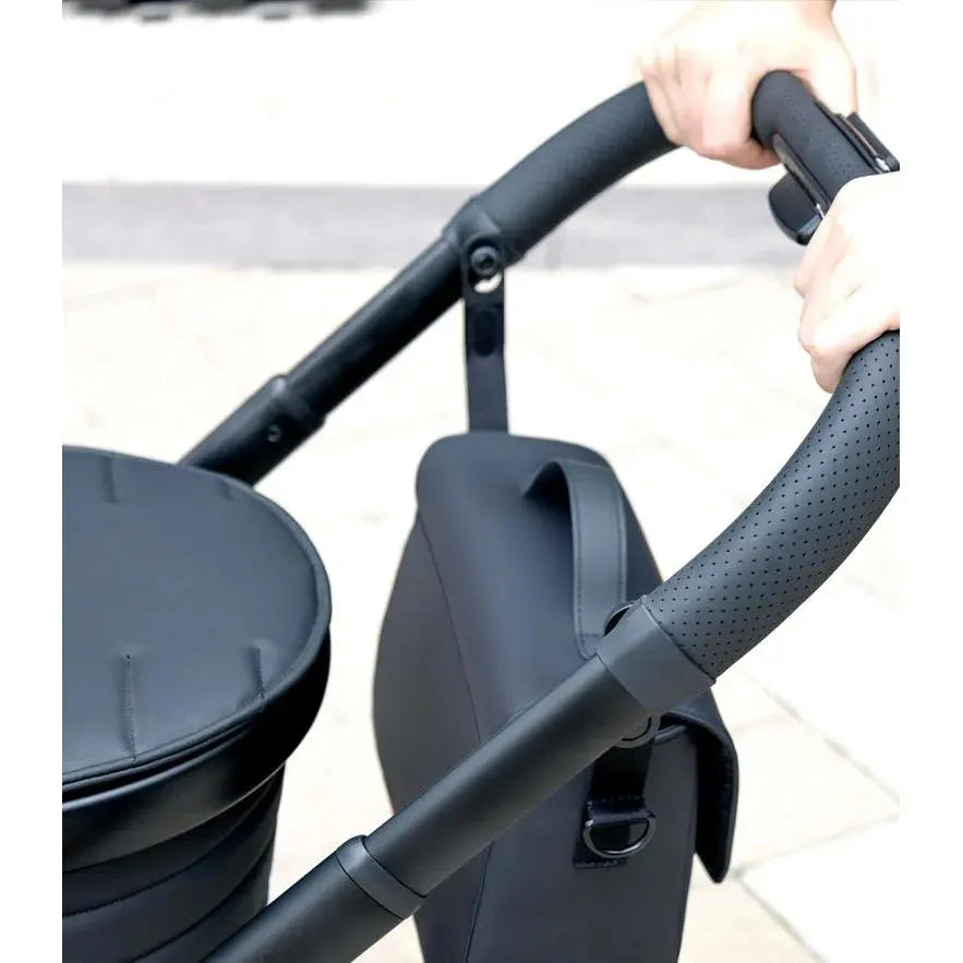 iCandy Organiser Bag carried crossbody as a changing bag