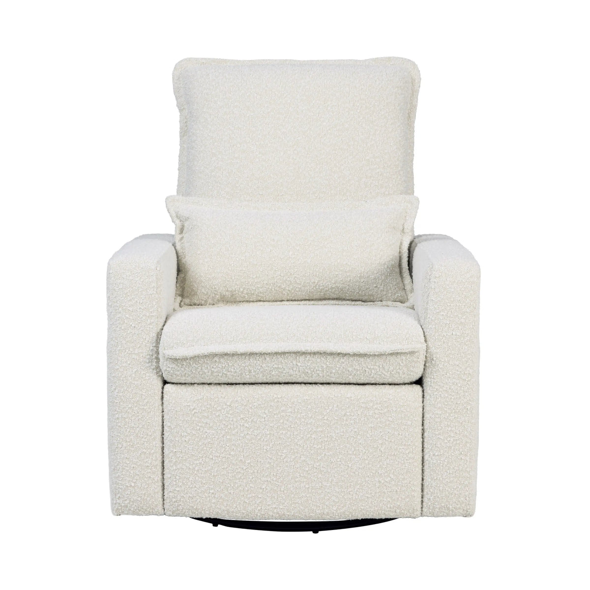 Frankie Electric Recliner Glider Nursery Chair in Vanilla Bouclé