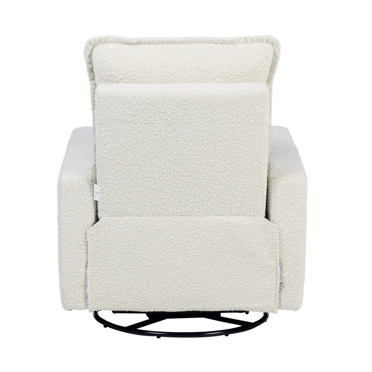 Frankie Electric Recliner Glider Nursery Chair in Vanilla Bouclé