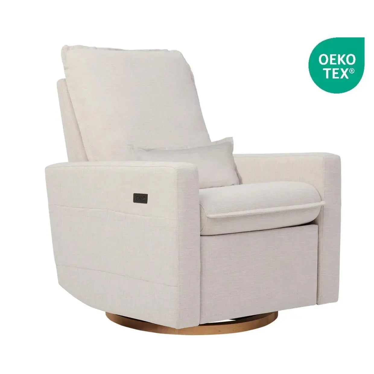 il Tutto Frankie Electric Recliner Glider Nursery Chair Egg Shell