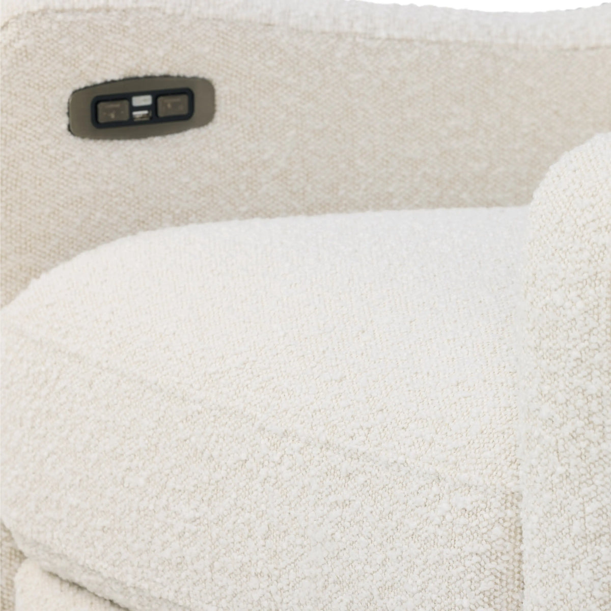 iL Tutto Henry Plus nursing chair – back and recline detail