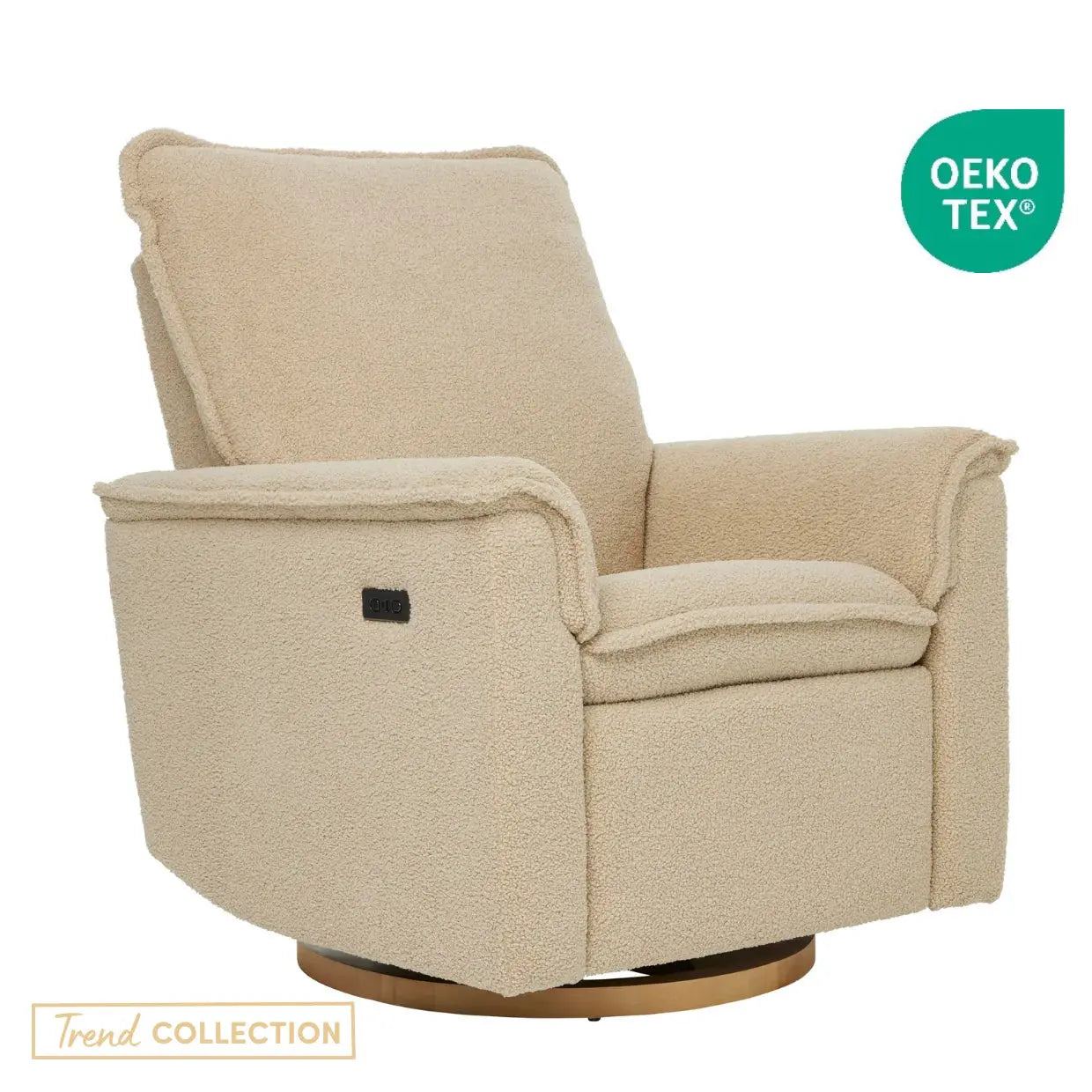 il Tutto Louie Electric Recliner Glider Nursery Chair  