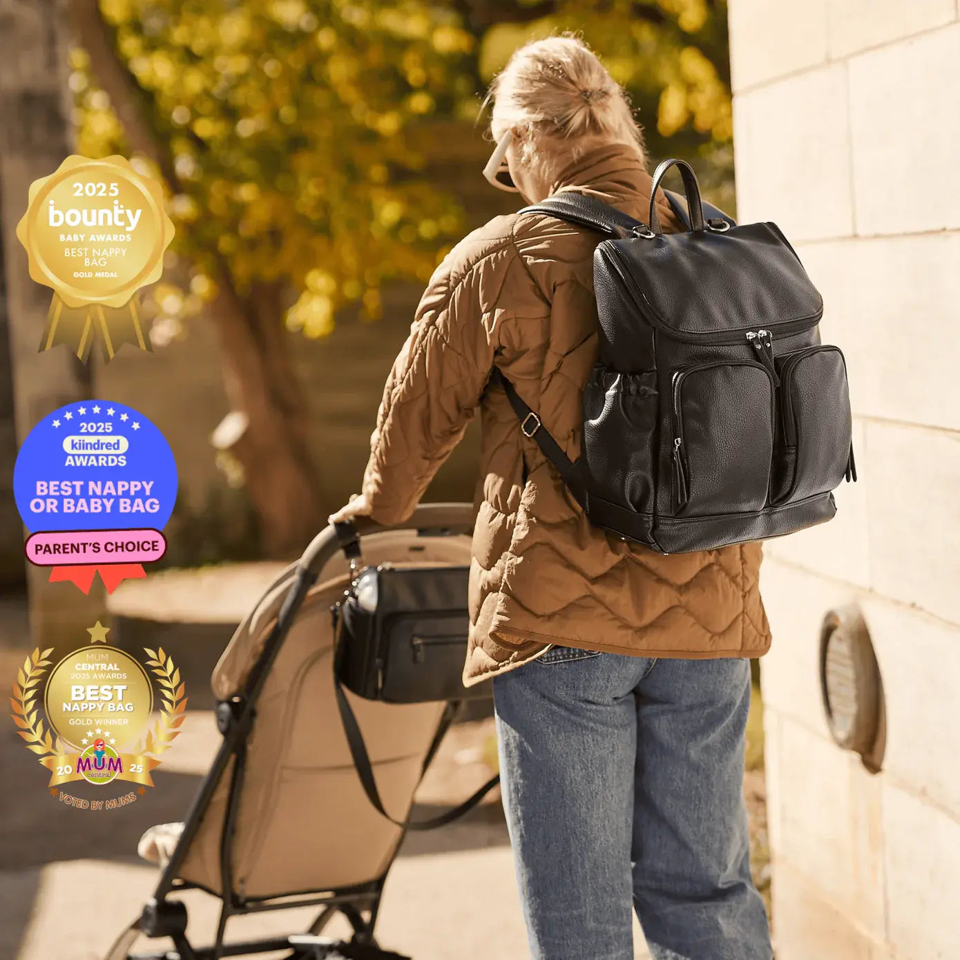 OiOi Signature Nappy Backpack  