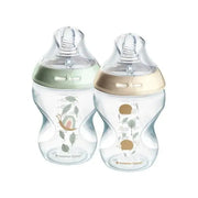 Tommee Tippee Natural Start Anti-Colic Deco Bottle With Slow Flow Teats 260ml 0M+  