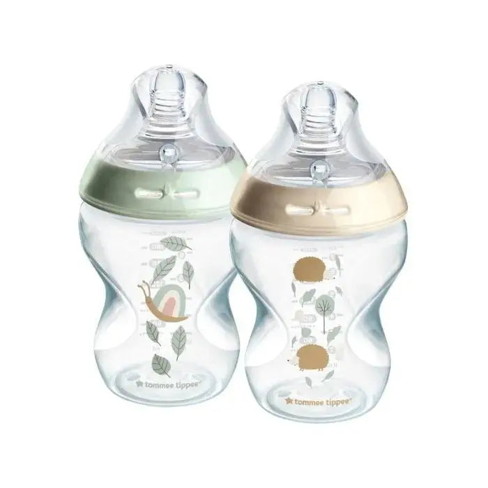 Tommee Tippee Natural Start Anti-Colic Deco Bottle With Slow Flow Teats 260ml 0M+  