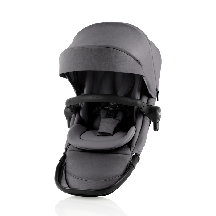 Britax Aptana Double Stroller - Mineral Grey