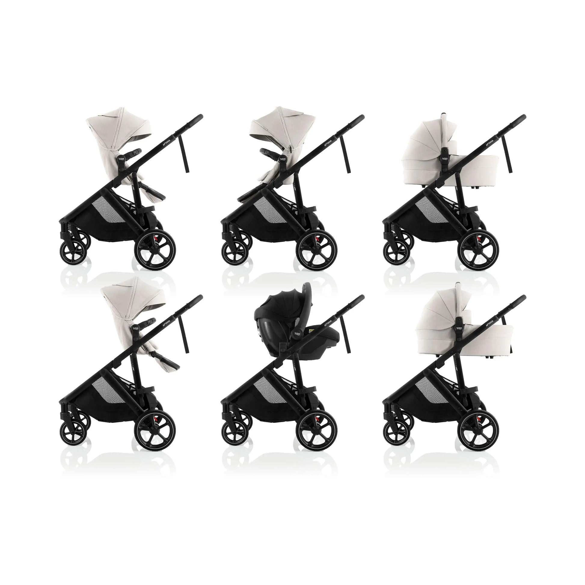 Britax Aptana Stroller - Mineral Grey  