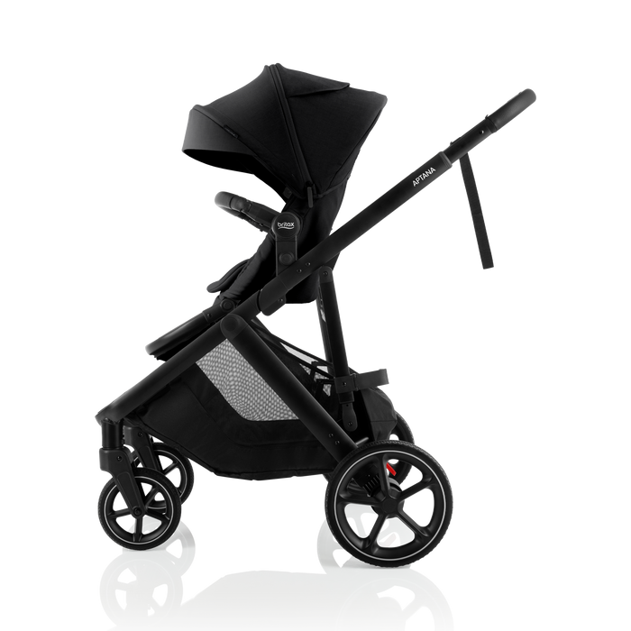 Britax Aptana Double Stroller - Raven Black