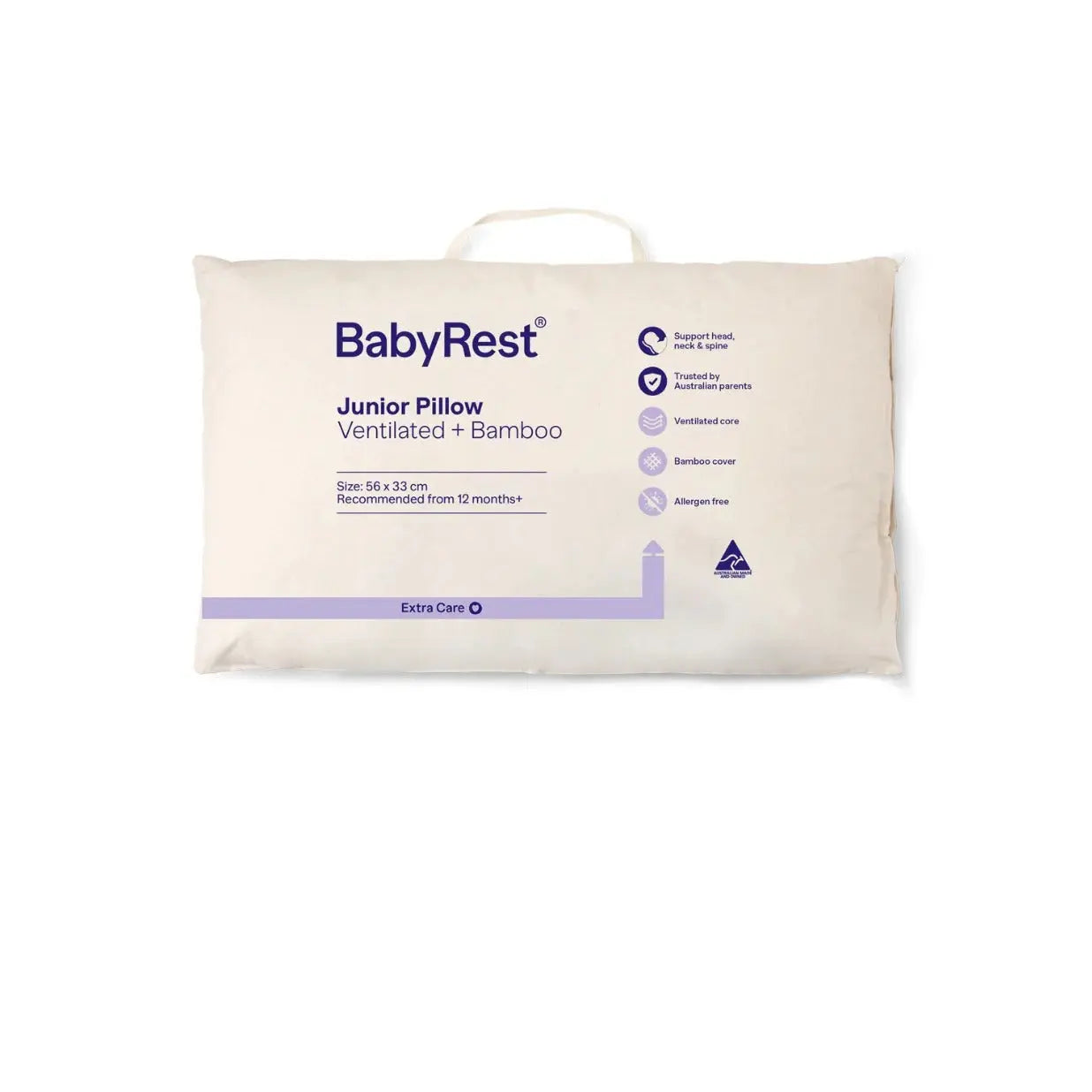 Babyrest Junior Pillow - Ventilated + Bamboo  