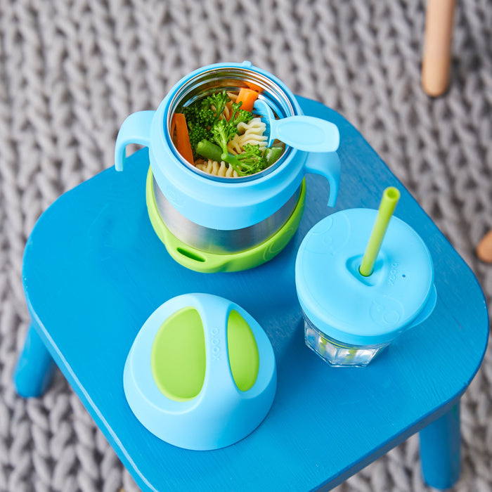 insulated food jar - emerald forest