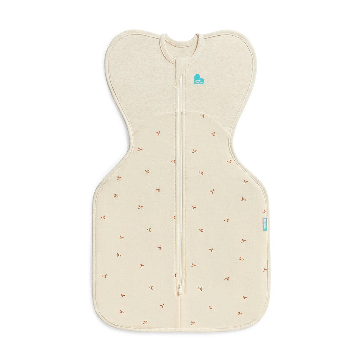Swaddle Up™ 1.5 TOG Cotton Oatmeal Twigs